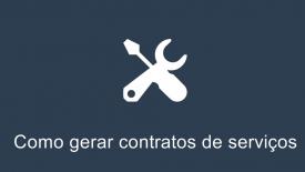 Como gerar contratos de serviços