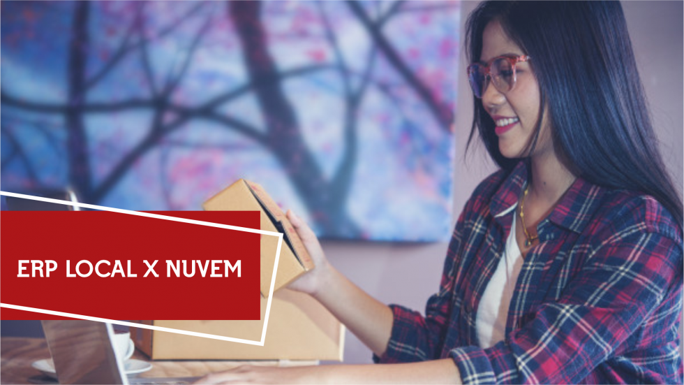 Sistema ERP local ou em nuvem Sistema ERP local ou em nuvem