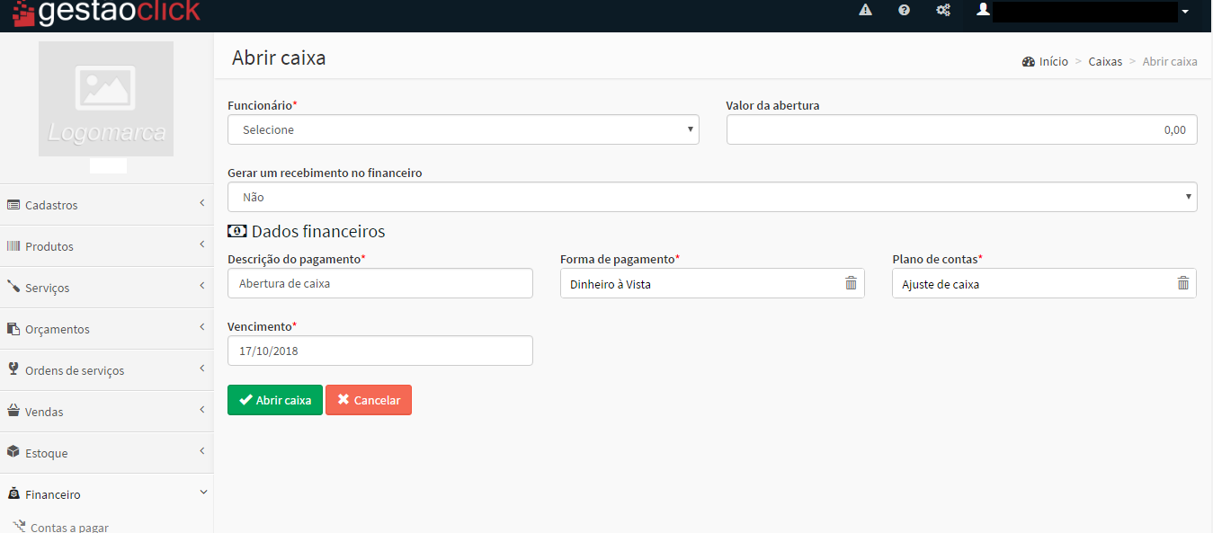 Software Para Caixa de Loja