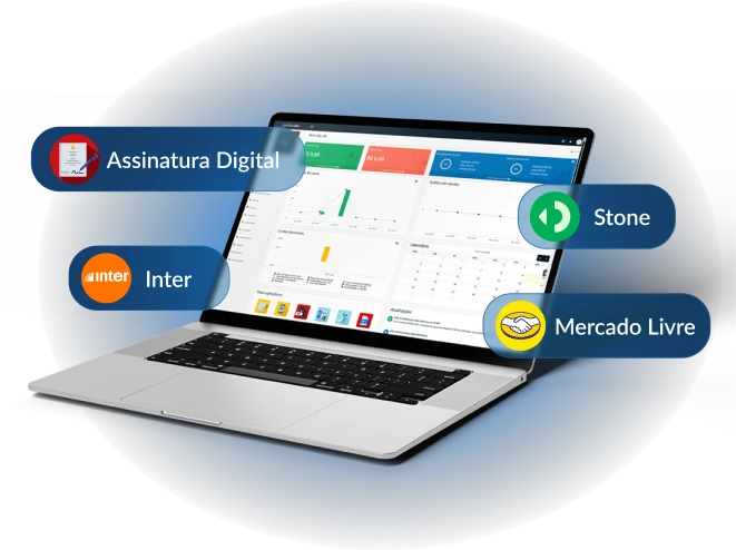 Software de Gestão Empresarial Integrações GestãoClick
