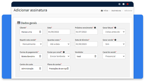 Software de gestão de contratos Software de gestão de contratos - GestãoClick