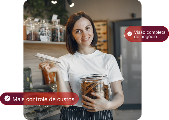 Sistema ERP para alimentação e fitness Sistema ERP para alimentação e fitness - GestãoClick