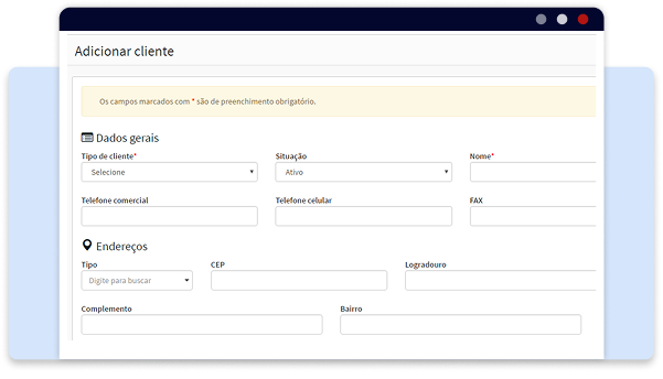 Sistema ERP para alimentação e fitness Sistema ERP para alimentação e fitness - GestãoClick
