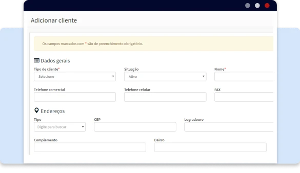 Sistema ERP para saúde e estética Sistema ERP para saúde e estética - GestãoClick