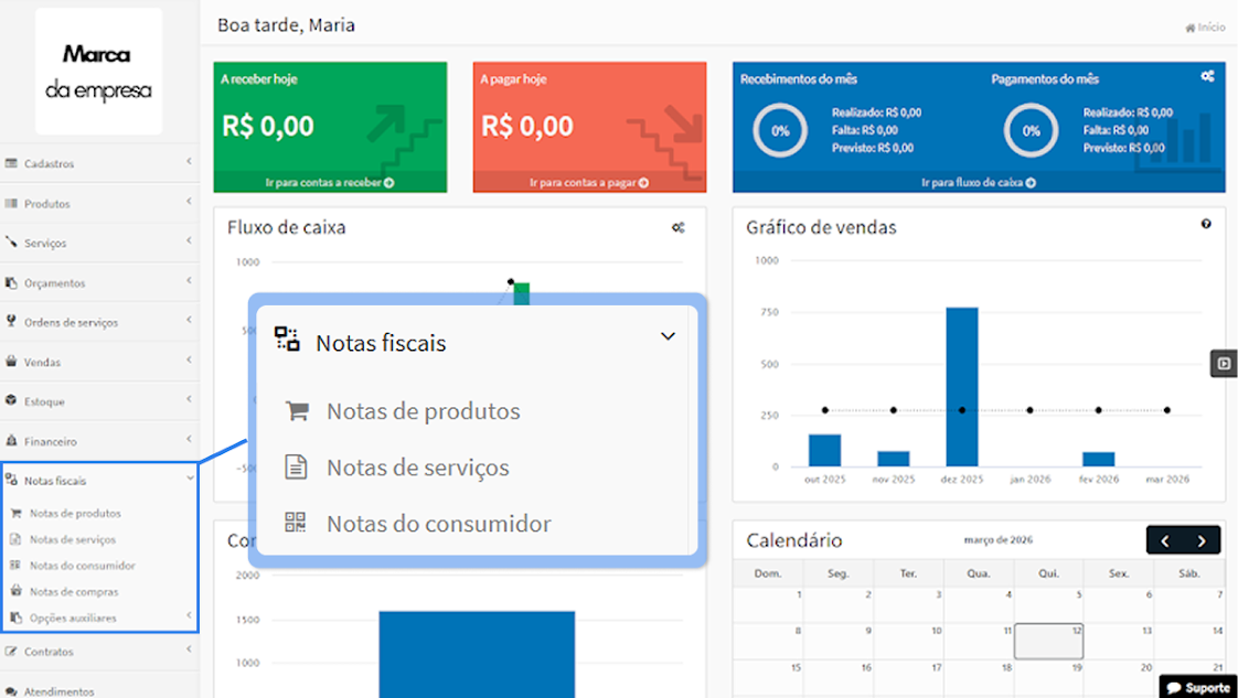 Emissor de notas GestãoClick: o emissor fiscal completo para a microempresa Emissor de notas GestãoClick: o emissor fiscal completo para a microempresa - GestãoClick