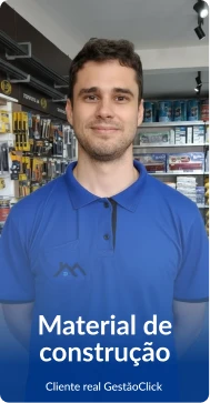 Sistema ERP para comércio Material de construção