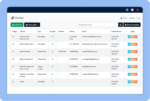 Sistema para empresa de monitoramento e segurança eletrônica Sistema para empresa de monitoramento e segurança eletrônica - GestãoClick