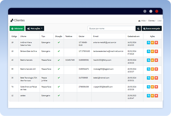 Sistema ERP para manutenção de computadores Sistema ERP para manutenção de computadores - GestãoClick