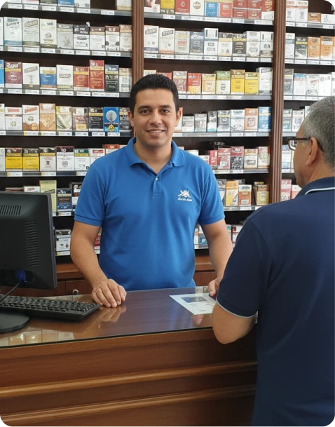 Sistema ERP para tabacaria compras