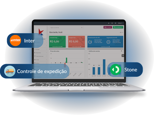Sistema ERP para distribuidora de alimentos Sistema ERP para distribuidora de alimentos - GestãoClick