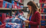 Sistema para papelaria: como gerenciar estoque com milhares de itens e PDV Empreendedora fazendo atualizando estoque físico de sua papelaria com sistema Gestão Click representando: Sistema para Papelaria: Estoque com Milhares de Itens e PDV