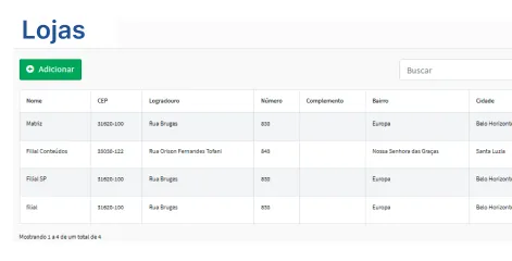 Demonstração de Multiempresas