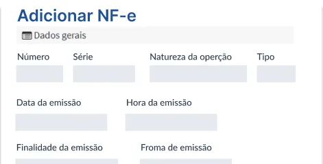 Demonstração de Emissão de Notas Fiscais