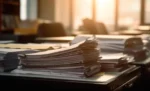Como documentar corretamente a distribuição de dividendos Documentos em cima de uma mesa de escritório, representando: Como documentar corretamente a distribuição de dividendos
