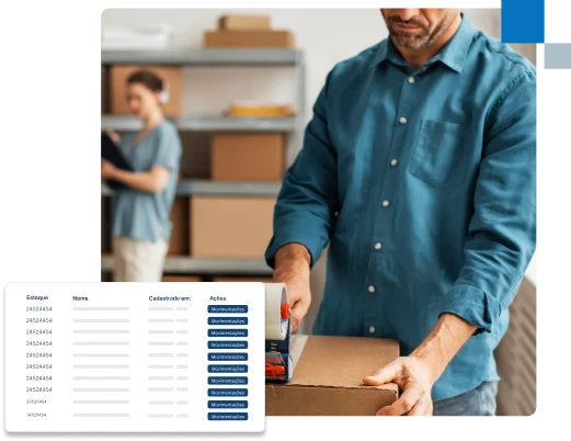 Controle a quantidade de cada produto em estoque