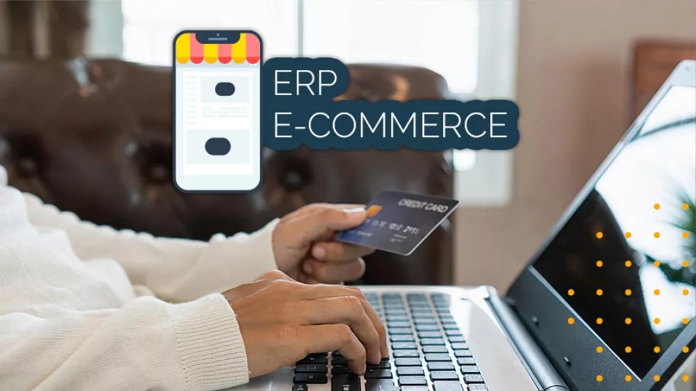 ERP Ecommerce; ERP E-commerce: o que é; Vantagens do Sistema para E-commerce; E-commerce Software; Software para E-commerce; Software de E-commerce.