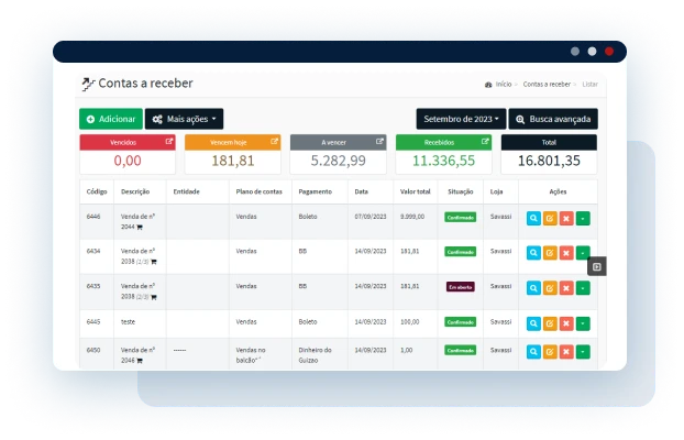 Programa De Controle Financeiro Gestãoclick 0339