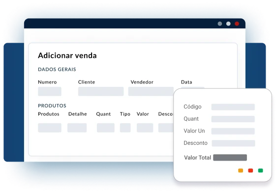 Controle de peças