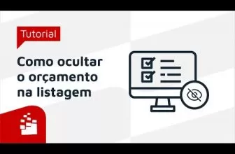 Como configurar a situação do orçamento para não listar