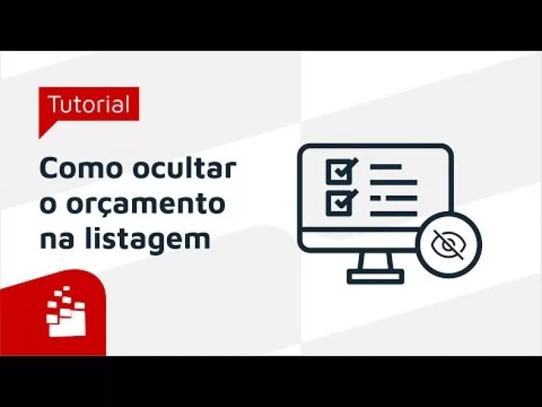 Como configurar a situação do orçamento para não listar