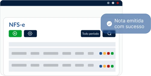 Nota fiscal de serviço com Software de gestão click Nota fiscal