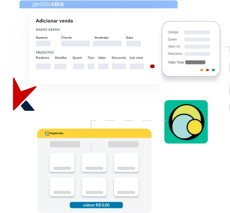 GestãoClick - Simples como um click pagseguro