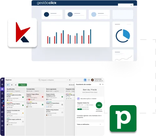 GestãoClick - Simples como um click Pipedrive