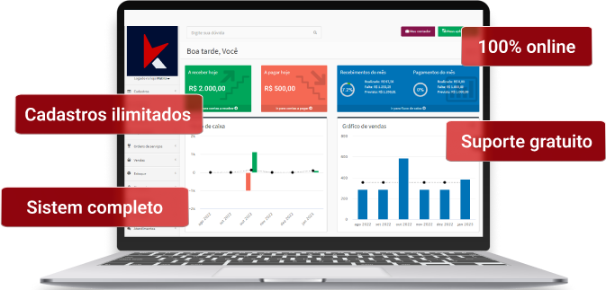 Sistema GestãoClick - Experimente grátis